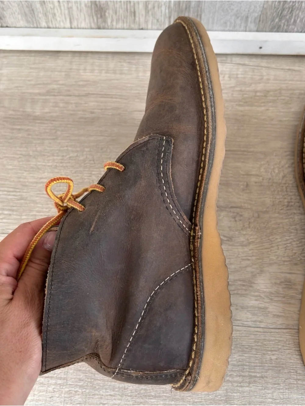 Red Wing Heritage Weekender Chukka Boots Men’s 7 D  Brown Leather USA